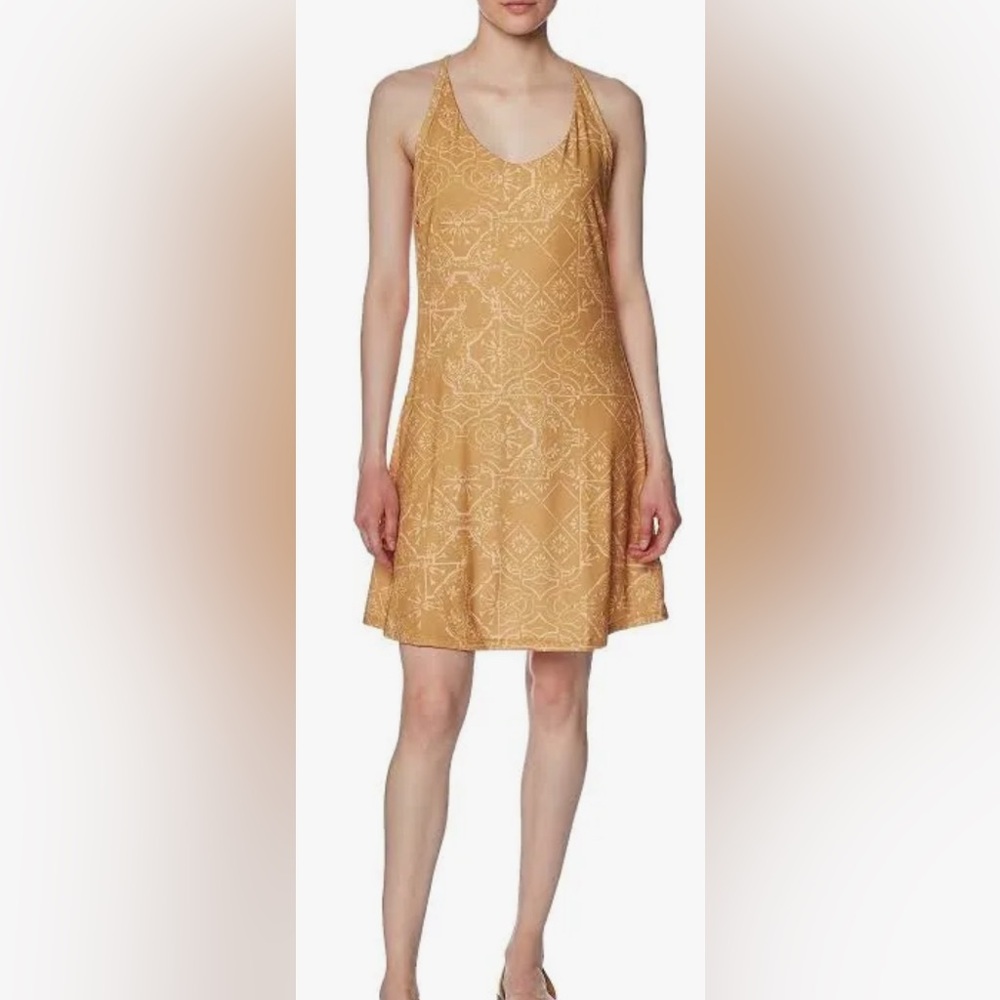 NWT Prana Opal Dress, Size Large, Toffee Tiles